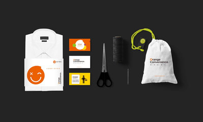 橙子便利店品牌形象策划与济南VIS系统设计案例解析